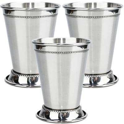 380ml Mint Julep Mug Stainless Steel Cocktail Mug Mixed Drinks Mug Martini Mojito Drink Bar Party Beer Mugs Julep Bar Wine Glass for Daily Use