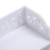 3 Tiers White Hollow Out Shoe Rack Stand Storage Organiser Shelf 60cm Hollow Shoe Rack Household Supplies Shoe Holder Shoe Shelf
