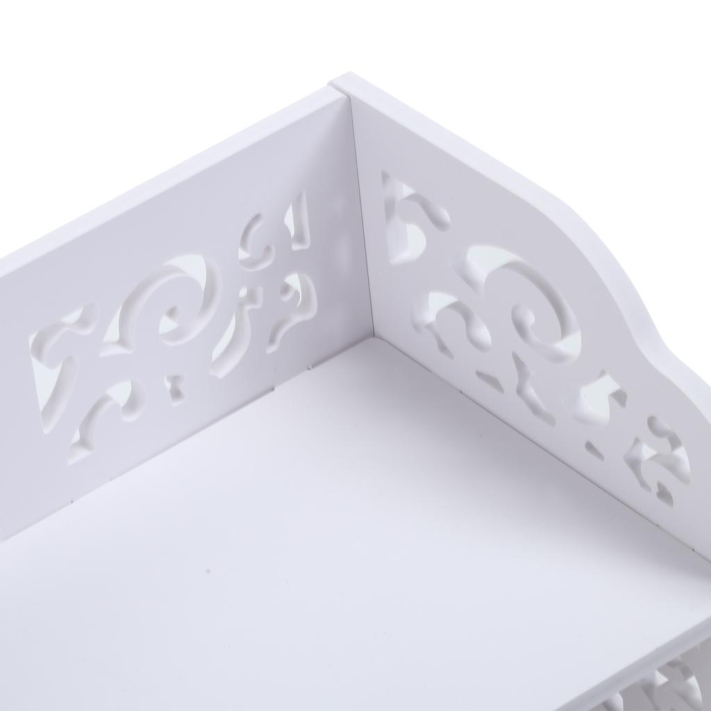 3 Tiers White Hollow Out Shoe Rack Stand Storage Organiser Shelf 60cm Hollow Shoe Rack Household Supplies Shoe Holder Shoe Shelf