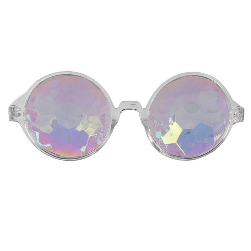 A95D-Kaleidoscope Glasses Rave Festival Party Sunglasses Diffracted Lens