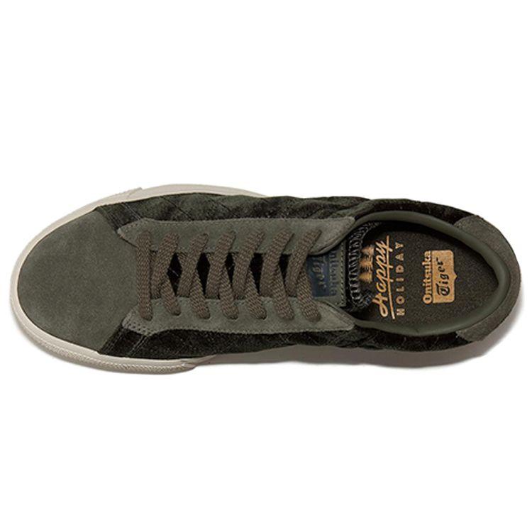 Onitsuka Tiger Lawnship Comfortable Shock Absorbing Slip Resistant Durable Low Top Casual Shoes Unisex sneakers Gray Black White 1183B394-300