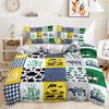 Gamepad Three-Piece Digital Printing Kit Quilt Cover Bedding