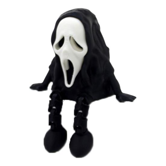 

Хэллоуин Призрак Чтение Ночник Пластик Черный Кричащий Призрак Статуэтка Сочлененная Тыква Коллекционная Фигурка для Хэллоуина Стол Полка Домашний Декор чёрный