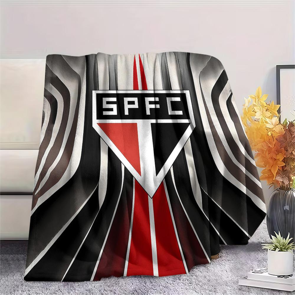 Sao Paulo FC4 Flannel Blanket, High quality Comfortable for All Seasons, Home Decor, Warmth and Comfort