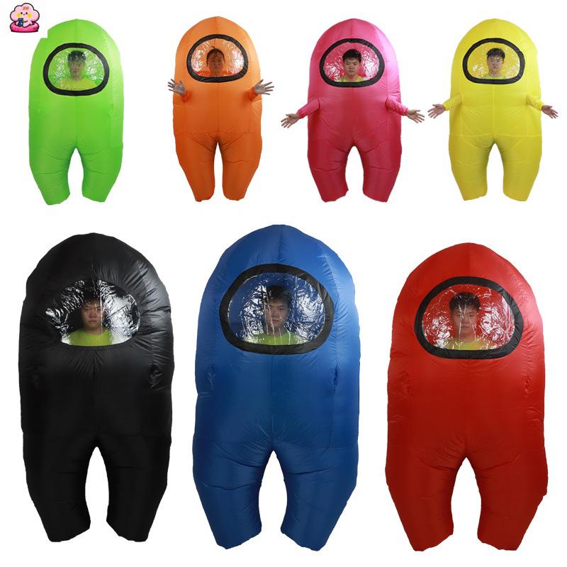 Inflatable Cute Cartoon Turkey Costume for Halloween and Parties