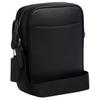 Coach Turnlock 15 Logo Print Smooth Calfskin Mini Shoulder Crossbody Bag Men bags Charcoal Black CAJ30-QBMI5