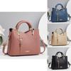 Pu Single Shoulder Crossbody Bag For Women With Zipper Closure And Multiple Inner Pockets Ideal For Daily Use