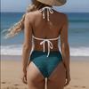 Women's Two-Piece Fashionable Sexy Bikini With Padded Cups And Underwire-Free Swimsuit