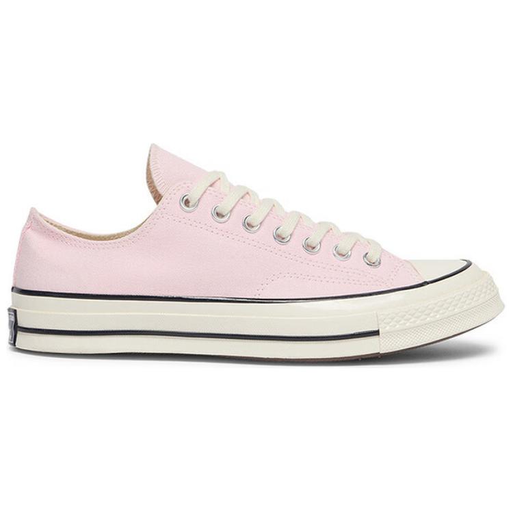 Converse Chuck 70 Low Pink Frosting Unisex Sneakers Egret Black A13840C