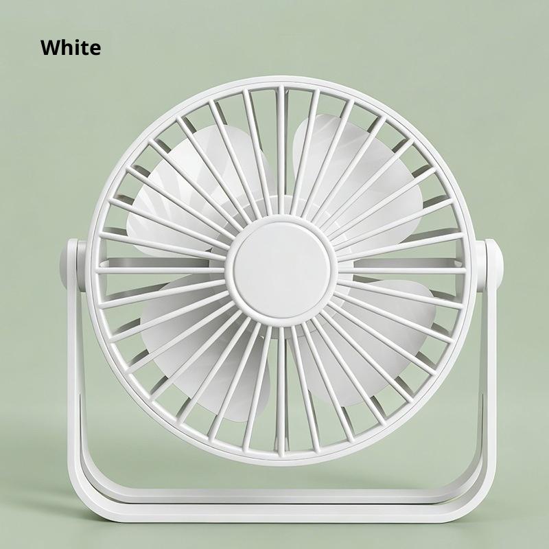 1 Set Portable Mini USB Fan Quiet Cooling for Office Use and Student Efficiency