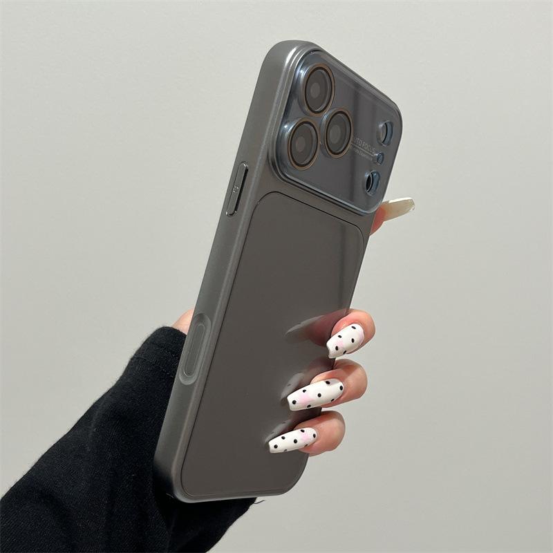 

Metallic Hard Shell Case for iPhone 13/14/15/16/17P Pro Max - Drop-proof Advanced Solid Color Design 16