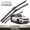 For KIA Niro DE -   Wiper Front & Rear Wiper Blades Windshield Windscreen Window Brushes 26"+16"+12"
