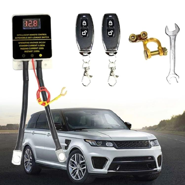 Voltage Sensitive Power Cut Off Device for 12V Vehicle Batteries Disconnect Switches Easy Install Broad Compatibility