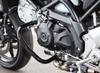 Kijima Motorcycle Parts Engine Guard, Steel, SV650 ('16-), Black, 405-235