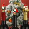 Christmas Fairy Wreath Old Man Red Wine Stopper Food-grade Wine Preservation Sealed Stopper Christmas Wine Bottle Stopper