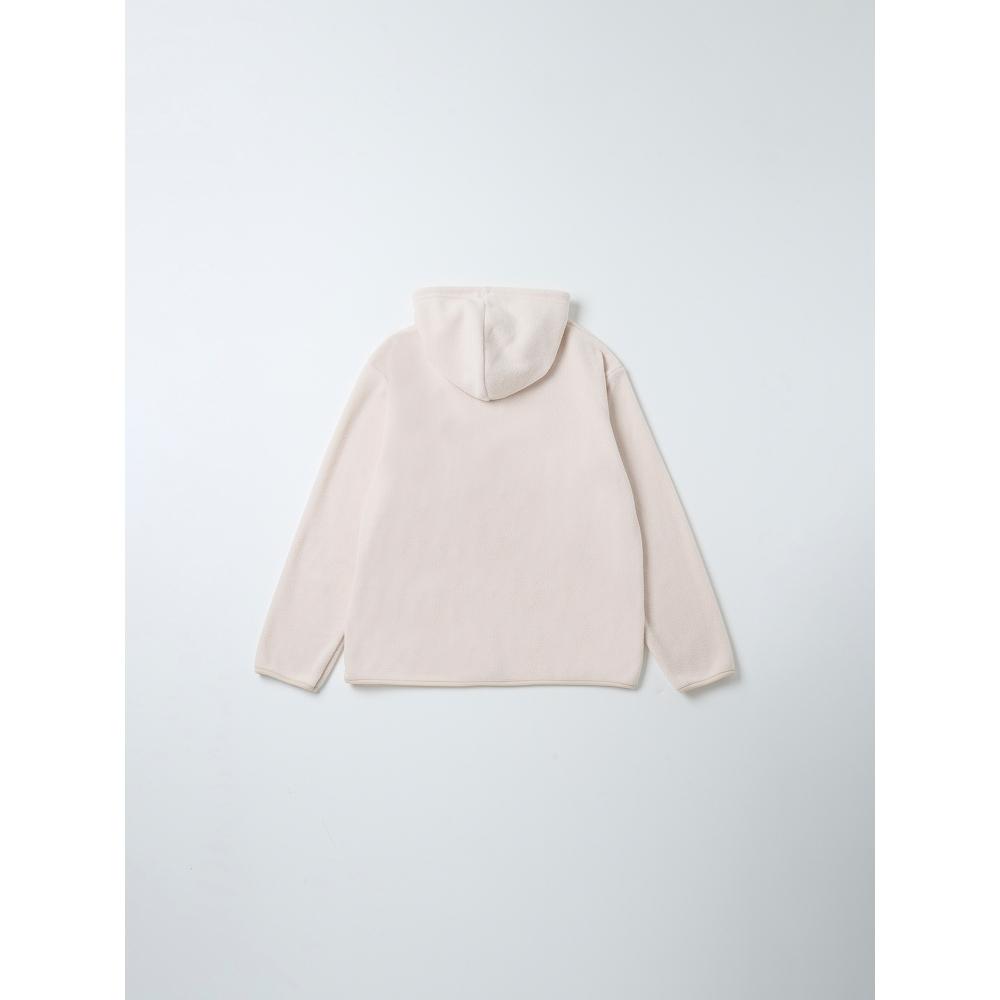 Daiso Fleece Hoodie M Ivory