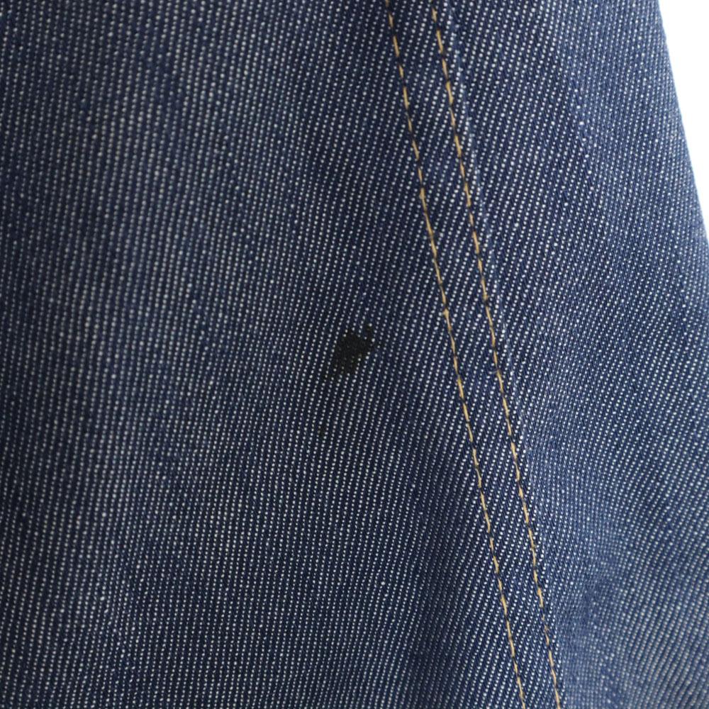 JCPenney 70s vintage Denim Jacket M Navy RANCH CRAFT Tracker Women Used