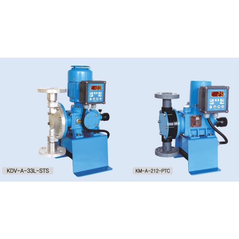 QianShi KDV-A Dosing Pump: 4-20mA Auto-Control Digital Metering Pump with PVC Head for Chemical and Wastewater Management.