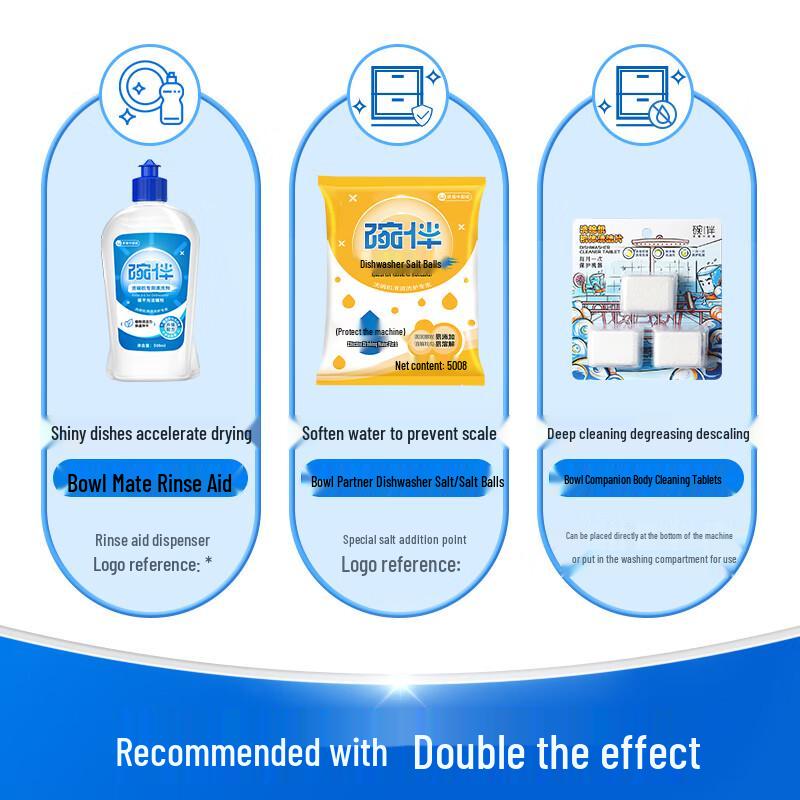 Geschirrspülmaschinen-Reinigungspulver - Doppelter Kalkschutz 1kg