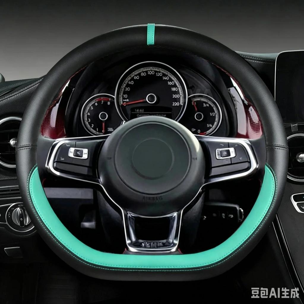 Coprivolante per Auto in Pelle Microfibra per VW Beetle 2012-2016 2018 2019 Su 2013-2016 2017 2018 2020 Accessori Auto