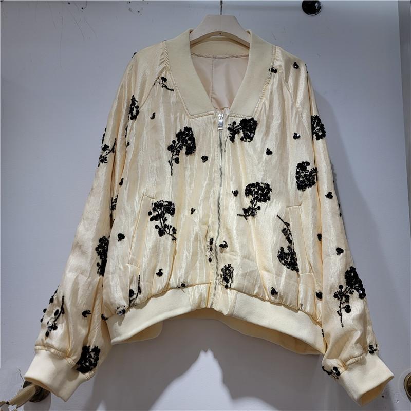 Early autumn new fashion casual long-sleeved jacket feeling wear beautiful top women's clothing