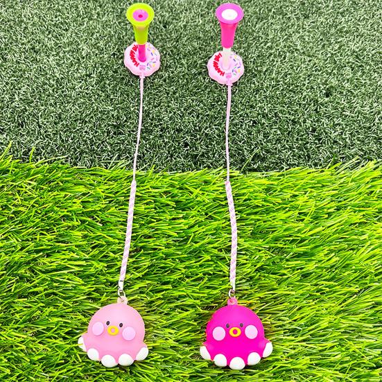 Octopus Golf Tee Hanger Plastic Anti Lost Golf Tee Ring with Strap Loss Prevention Tee Holder Golf Accessory Gift for Men Women