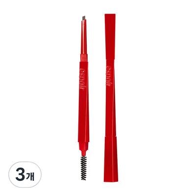 Der Brow Balance Pencil 0,1 g, Nr. 3 Soft Brown, 3 Stk.