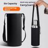 750ML/1000ML/1500ML Insulated Bottle Pouch Neoprene Water Bottle Sleeve Portable Bottle Cover