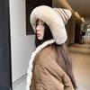 Plush Cap, Foreign Stripe, Double-layer Thickened Men's and Women's Pullover Hat, Outdoor Ear Protection, Warm Fashion Trend Hat