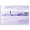 Canvas print, Lake in mist landscape nature