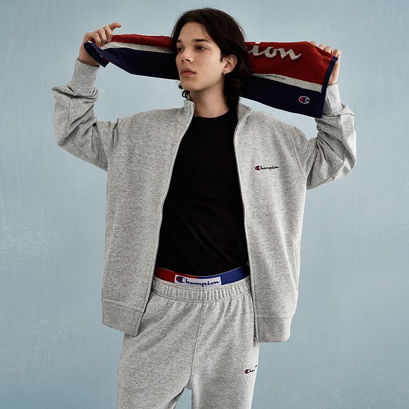 Champion Embroidered Full-Zip Sweatshirt