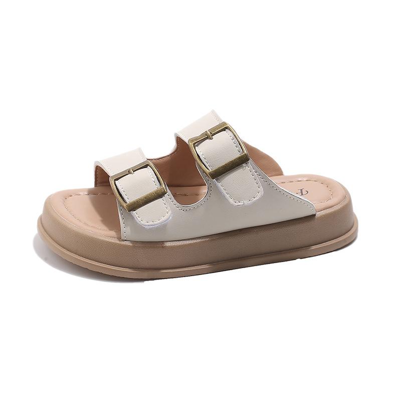 Kids Summer Retro Soft Sole Beach Shoes Unisex Middle Big Children Casual Water Friendly Outdoor Sandals