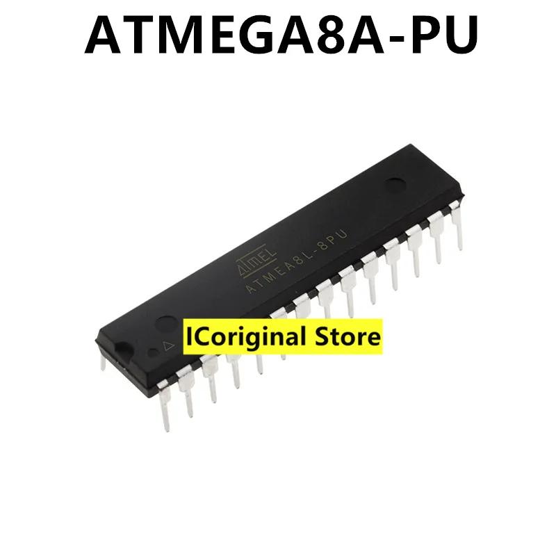 

ATMEGA8A-PU New And Original DIP28 ATMEGA8A AVR MCU 8A-PU 8-Bit Microcontroller IC Chip ATMEGA8L-PU білий