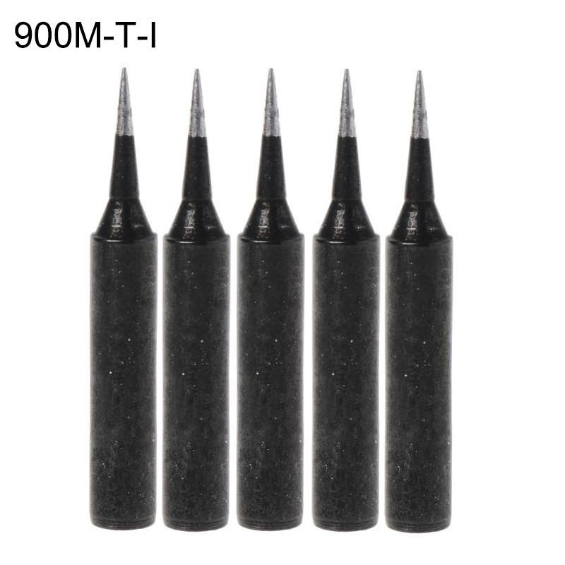 5pcs Soldering iron tip 900M-T Metal Black Solder Welding Tool Replacement