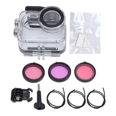 196FT Watertightness Dive Case for Go 3 Protective Underwater Dive Housing Shell with Bracket
