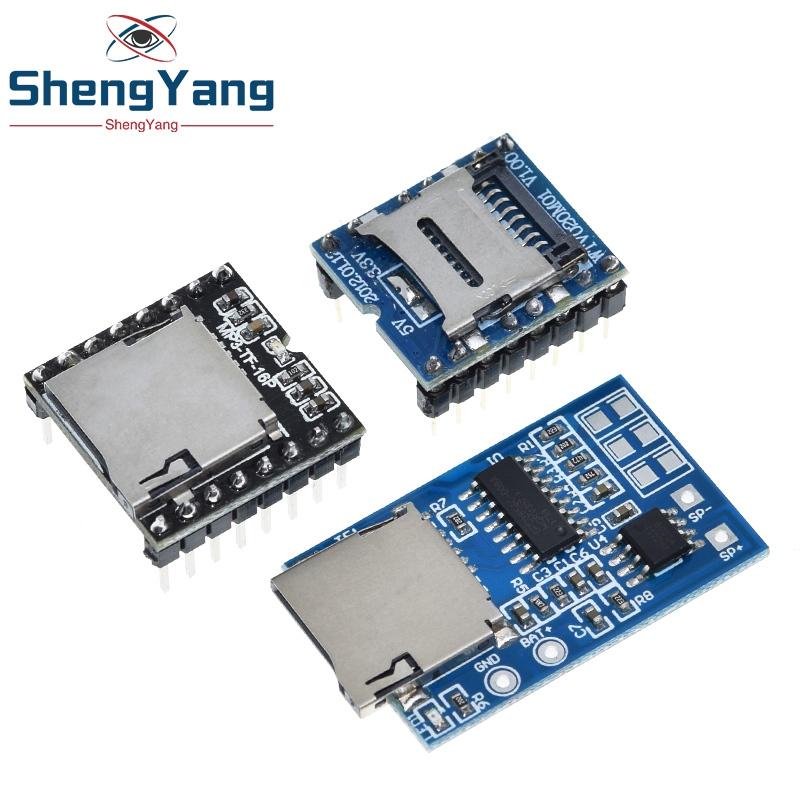 TZT 1/2/5 Bucăți WTV020 GPD2846A Mini Modul Player MP3 Card TF Modul Sunet MP3 Modul Voce Pentru Arduino GM Modul Alimentare