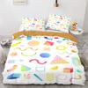 Geometry Graphics Duvet Cover Set King Queen Twin Size For Teens Adults Bedding Set Polyester Comforter Cover With Pillowcase
