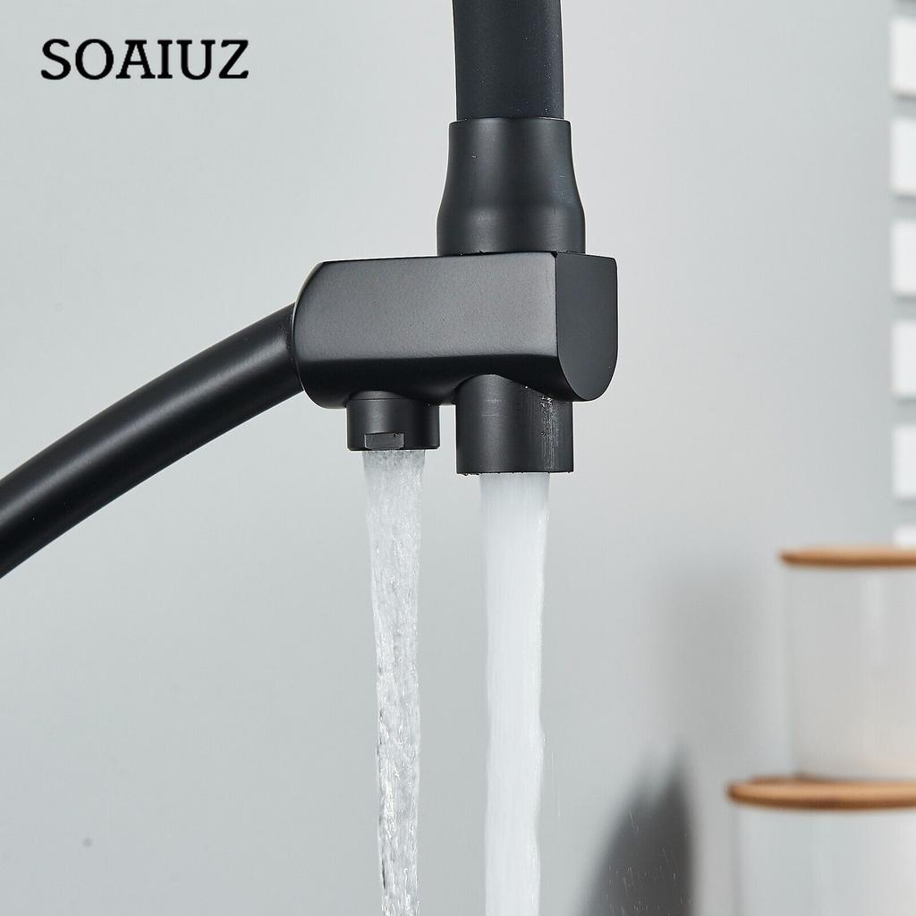 Mattschwarzer Küchenarmatur, gefilterter Küchenarmatur, Reinigungs-Küchenarmatur