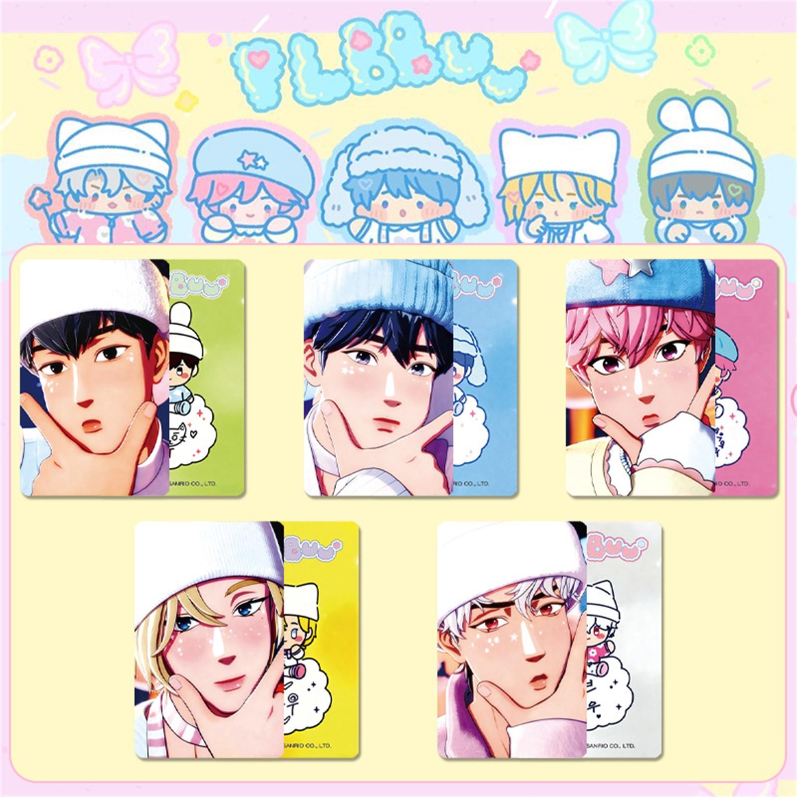 

5-piece Postcard Set, Album Cards One Size