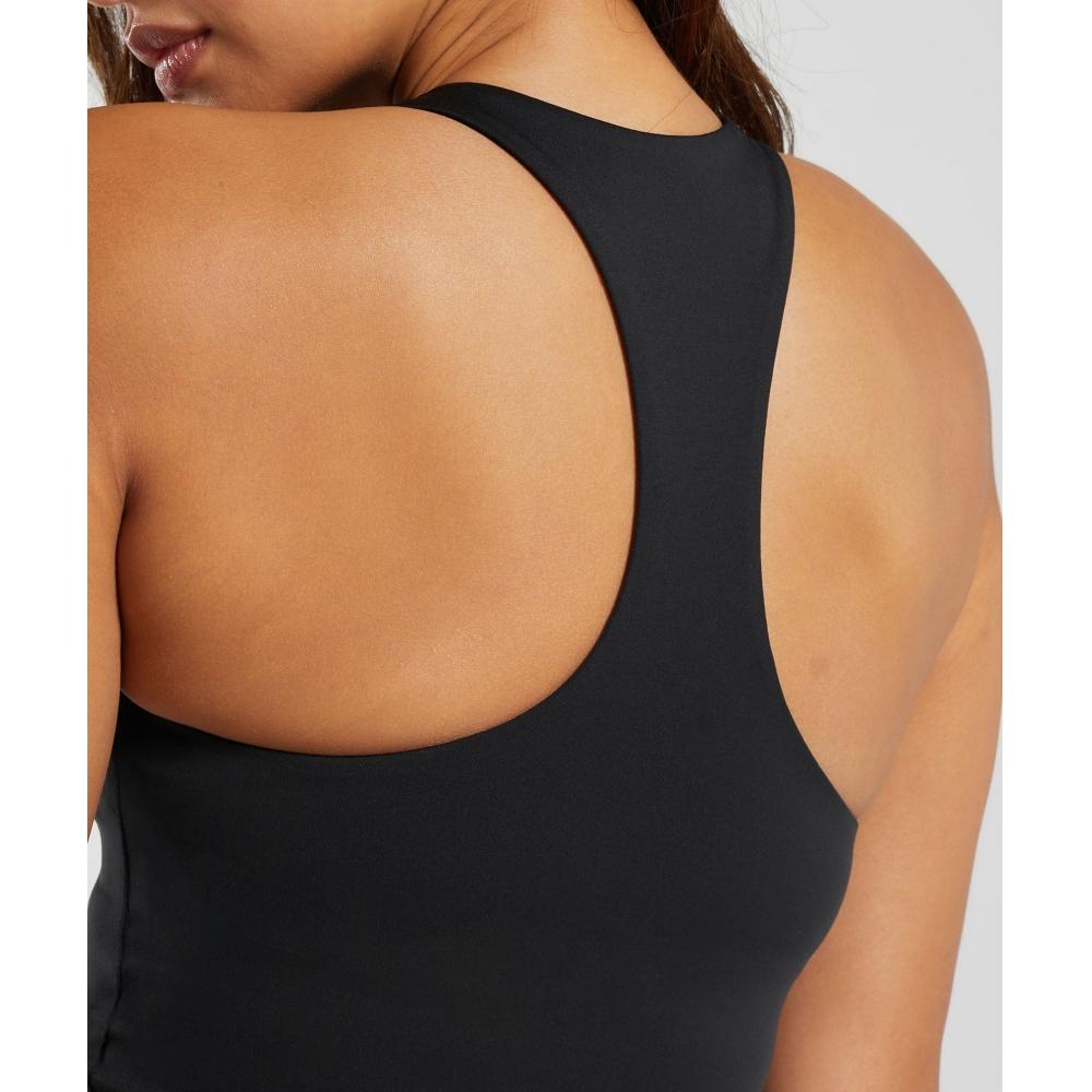 Gymshark Everyday Racer Back Tank With Shelf Black B8a7p Bb2j