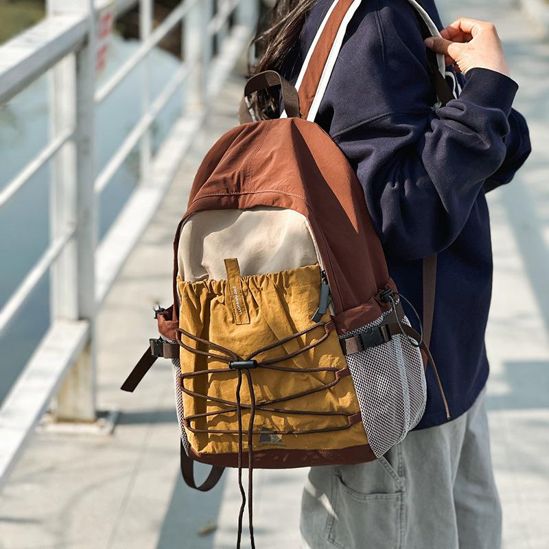 Schoolbag Backpack Women's 1011 New School Bag Outdoor Sports Hiking Backpack Hiking Bag Short Trip Bag Computer Bag
