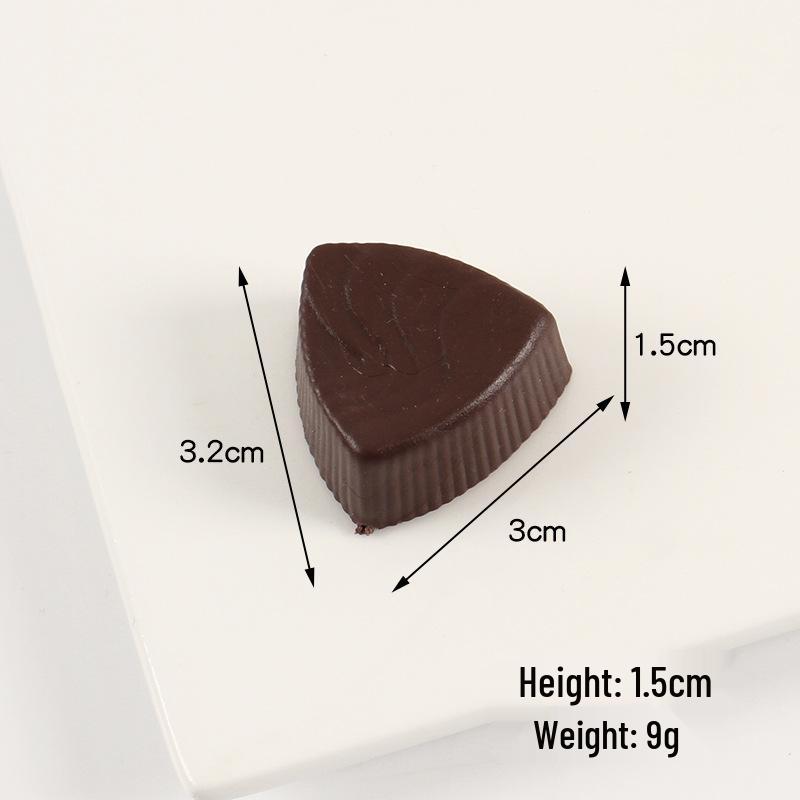 Simulated PVC Chocolate Candy Toy DIY Edible Props