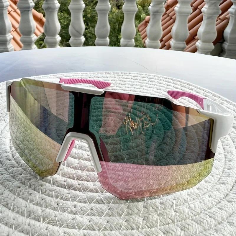 2PCS Cycling Glasses Sports Men Sunglasses Women Outdoor Mountain Riding Protection Goggles Eyewear Anti-ultraviolet Glasses