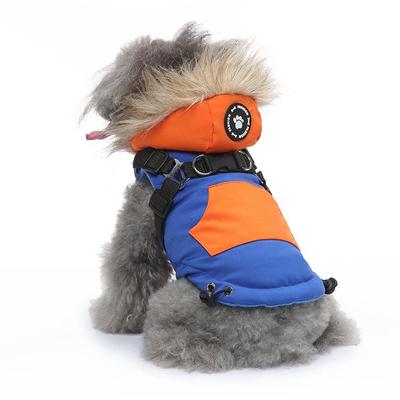 Abrigo acogedor para perros de otoño e invierno: Diseño de peluche de algodón cálido
