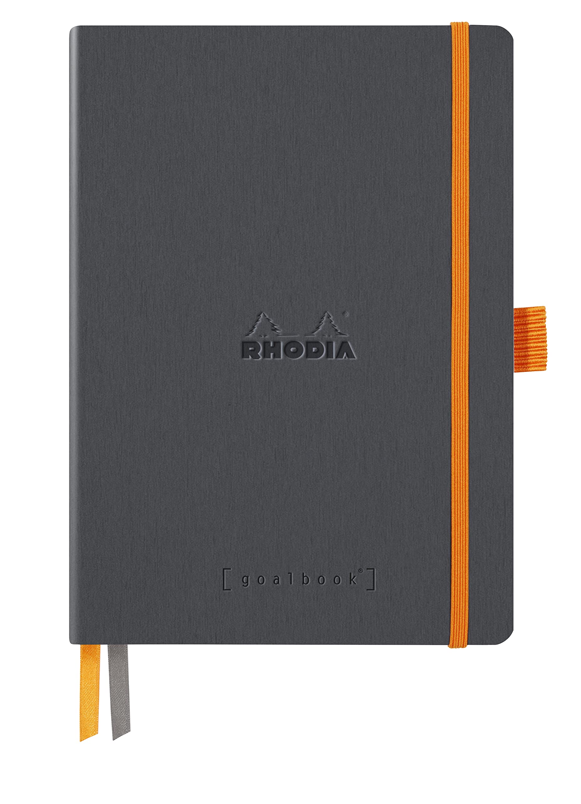 

Clairefontaine RHODIA Rhodiarama Goal Dotted 240 with Pen Italian Leatherette Ivory PEFC Rhodiarama cf117814 Book, A5, Grid, Pages, Holder, Cover,