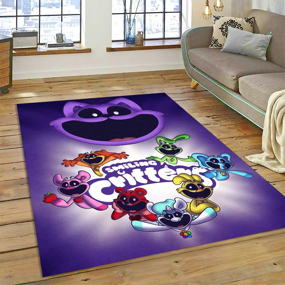 27 Style New Cute S-Smiling C-Critters Catnap Craftycorn Cartoon Carpet Rug for Living Room Bedroom Home Sofa,Non-slip Floor Mat