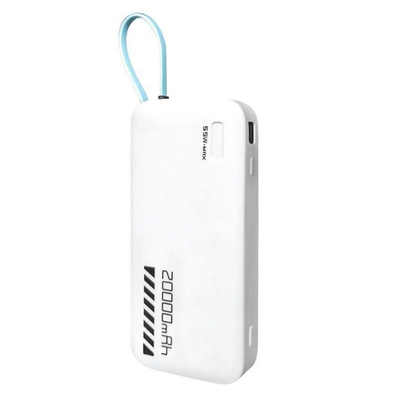 Silicone Skin Protective Case for CP25 20000mAh Mobile Power 55W Scratchproof Housing Shell Cover Flexible Sleeve