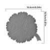 Creative Silicone Bathroom Soap Dish Flower Shape Self-draining Soap Container Soap Box Bathroom Accessories