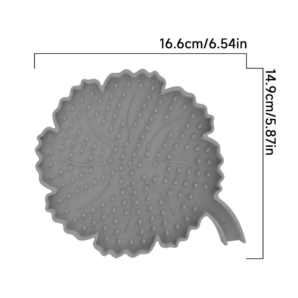 Creative Silicone Bathroom Soap Dish Flower Shape Self-draining Soap Container Soap Box Bathroom Accessories