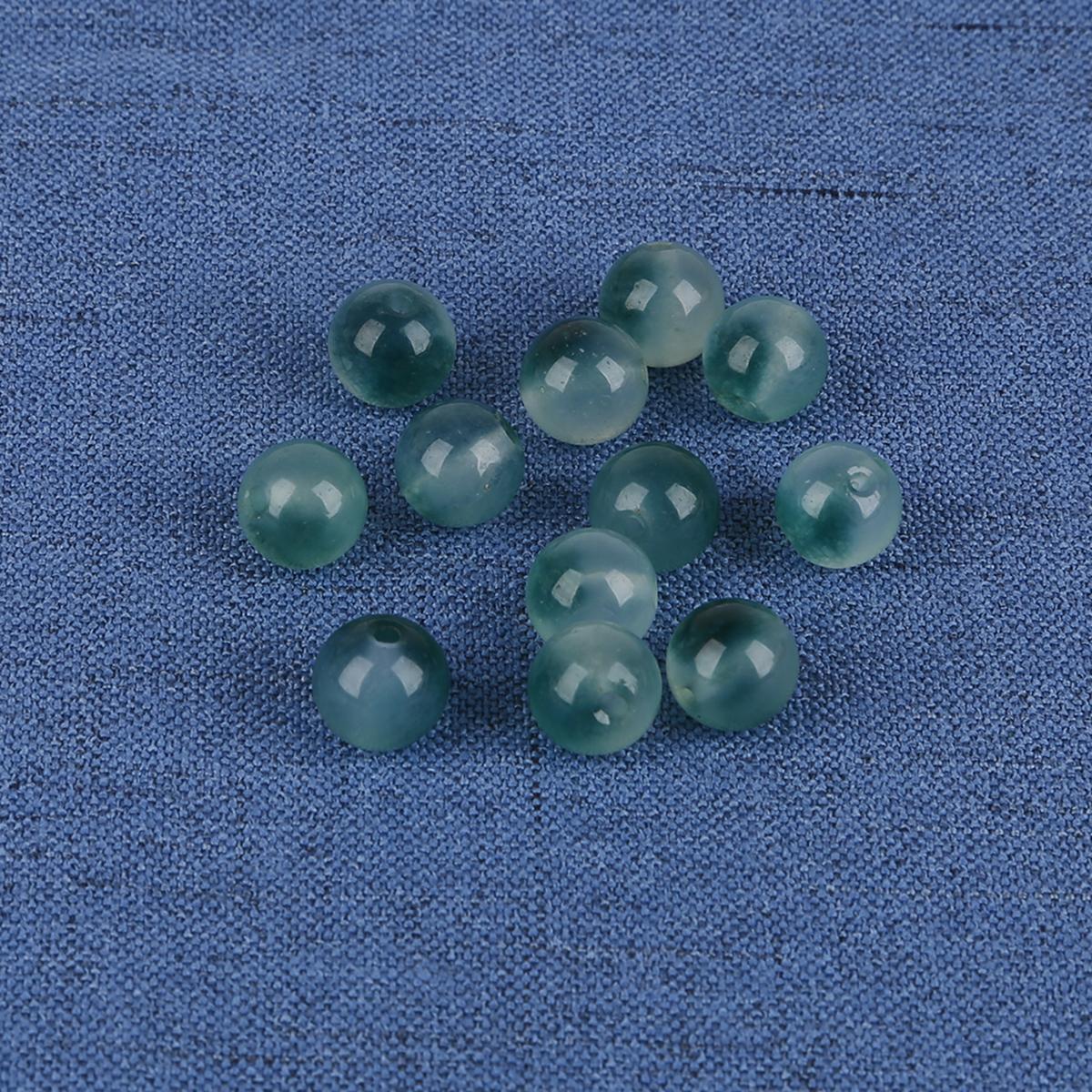 

Натуральные свободные красочные нефритовые круглые бусины для изготовления ювелирных изделий DIY браслет-подвеска 6/8/10 мм 8mm темно-зеленого